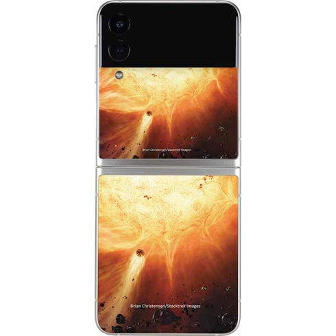 StockTrek Binary System Orbiting near a Black Hole Galaxy Z Flip3 5G Skin